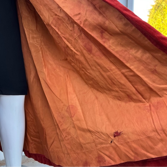 VTG Burnt Orange Princess Coat - Picture 7 of 16